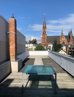 Große Maisonettewohnung mit Dachterrasse und Blick über den Dächern Schwerins - Schwerin
