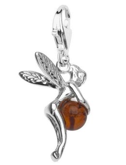 OSTSEE-SCHMUCK Kettenanhänger Ostsee-Schmuck Charm-Einhänger Elfe Charm-Einhänger Elfe (1-tlg)