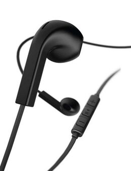 Hama Kopfhörer "Advance", Earbuds, Mikrofon, Flachbandkabel in Ear In-Ear-Kopfhörer