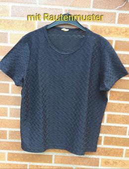 Shirt, leicht transparent, schwarz,Größe: 40/42 - Immenhausen