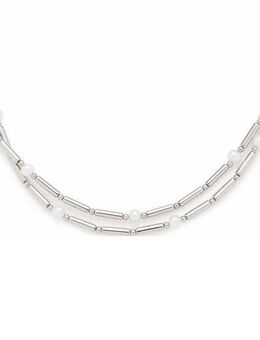 LEONARDO Kette ohne Anhänger Halskette Mirella, mit Süßwasserzuchtperle