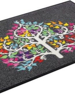 wash+dry by Kleen-Tex Fußmatte Tree Heart, rechteckig, Höhe: 7 mm