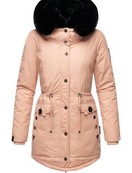 Navahoo Wintermantel Sweety Deluxe modischer Winterparka mit großer doppelter Kapuze