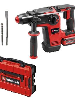 Einhell Akku-Bohrhammer TP-HD 18/28 Li BL +4, inkl. Akku 18V/3,0Ah und Ladegerät