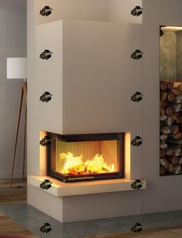 Kaminbausatz 🟡 IMPERIAL MEDIUM b Smart 2LXTh 7KW Ofen Kamin L-Form Bausatz Neu Hajduk LDF-Kamine - Strausberg