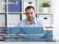 HR Consultant / HR Expert Payroll (m/w/d) Vollzeit / Teilzeit - Neumarkt (Oberpfalz)