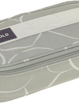 LÄSSIG Schreibgeräteetui Spacy Bold, curve sage, aus recyceltem Material