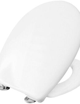 CORNAT WC-Sitz Flaches Design - Pflegeleichter Duroplast - Quick up & Clean Funktion, Absenkautomatik - Bequeme Montage von oben / Toilettensitz