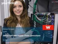 Senior SAP MM Supply Chain Consultant - Ulm