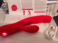 Ich verkaufe einen schönen roten Vibrator als Sexspielzeug für Frauen. - Nürnberg