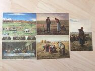 5 Gemälde-Ansichtskarten als Kunstdruck um 1950 - Bremen