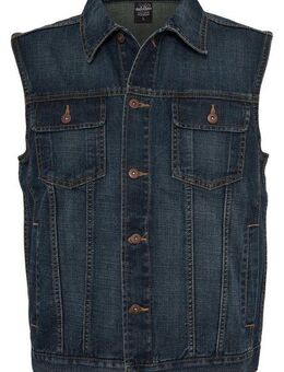 URBAN CLASSICS Jerseyweste Urban Classics Herren Denim Vest (1-tlg)