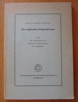 Die englischen Präpositionen (1957) - Münster