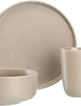 LEONARDO Geschirr-Set ROMA, Geschirrset, 6-teilig (6-tlg), 2 Personen, Keramik, Frühstücks Set, Service, spülmaschinengeeignet