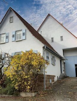 Ihr Sanierungsprojekt mit Potenzial! Einfamilienhaus mit großer Scheune in Berglen! - Berglen