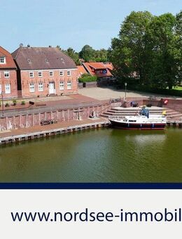 Kapitänshaus direkt am Hafen mit Blick aufs Wasser - Wangerland