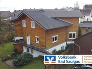 neuwertige Massivholz-Doppelhaushälfte optimales Wohnraumklima "natürlich-behaglich-heimelig" - Inzigkofen