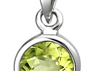 JOBO Kettenanhänger Anhänger mit Peridot, 925 Silber