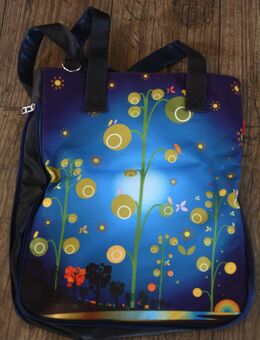 Retro Vintage Tasche A4 Beuteltasche Tragetasche Hippie Sci Fi 70s Up Zustand Gut in Schuss - Berlin
