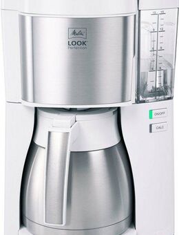 Melitta Filterkaffeemaschine Look® Therm Perfection 1025-15, 1,25l Kaffeekanne, Papierfilter 1x4