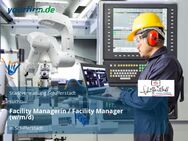 Facility Managerin / Facility Manager (w/m/d) - Schifferstadt