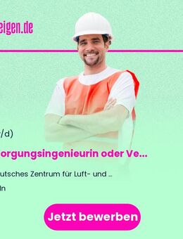 Versorgungsingenieurin oder Versorgungsingenieur (w/m/d) - Köln