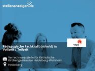 Pädagogische Fachkraft (m/w/d) in Vollzeit / Teilzeit - Heidelberg
