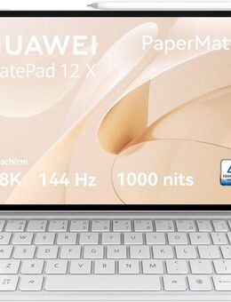 Huawei Matepad 12 X WiFi 12+256G inkl. Tastatur Tablet (12", 256 GB, HarmonyOS, 10.000 mAh Akku, 13 MP + 8 MP Dual-Kamera, Wi-Fi 6, 6 Lautsprecher)