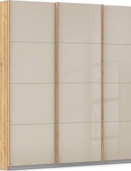rauch Schwebetürenschrank Kleiderschrank Schrank Garderobe AGORDO mit Glasfront durchdachte Innenausstattung, in 4 Breiten und 2 Höhen MADE IN GERMANY