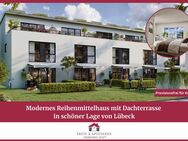 Modernes Reihenmittelhaus mit Dachterrasse in schöner Lage von Lübeck - Lübeck