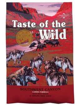 2 + 1 gratis! 3 x 2 kg Taste of the Wild Trockenfutter - Southwest Canyon