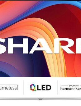 Sharp 4T-C70GP_ QLED-Fernseher (177 cm/70 Zoll, 4K Ultra HD, Google TV, Smart-TV)