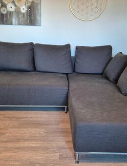 Wohnzimmer Ecksofa anthrazit - Neuried (Bayern)