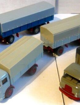 Wiking alt 1:87 Büssing LU7 Krupp Titan Krupp 806 Lastzüge Sattel - Amberg