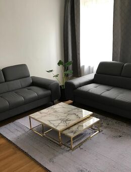 Sofa mit Tisch & Teppich – auch einzeln zu verkaufen - Essen