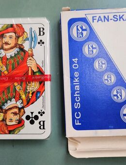 i24) Sammler Kartenspiel - FC Schalke 04 - FAN-Skat FAN SKAT Spiel Fussball - Garbsen