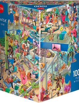 HEYE Puzzle Pet Gym, 1000 Puzzleteile, Made in Europe