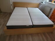 Bett Ikea Malm 180 x 200 mit Lattenrost und Matratze - Finnentrop