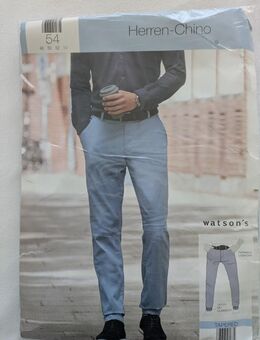 Herren -Chino Größe 54 Farbe blau - Augsburg