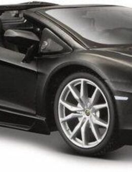Maisto® Sammlerauto Dull Black Collection, Lamborghini Aventador LP-700-4 Roadster, 1:24, Maßstab 1:24, aus Metallspritzguss