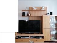 Vito Lavello Wohnwand Highboard Lowboard Regal Paneel Buche Teilmassiv 244 cm - Schwalmtal (Nordrhein-Westfalen)