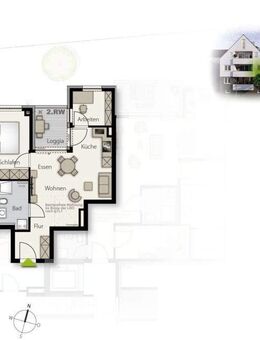 3-Zimmer-Wohnung mit Platz für Ihre Ideen - Weil (Schönbuch)