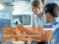 Leitung für Qualitätssicherung (m/w/d) - Ludwigsburg