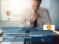 Specialist Group Accounting / Konzernrechnungswesen & Management Information Systems (m/w/d) - Essen