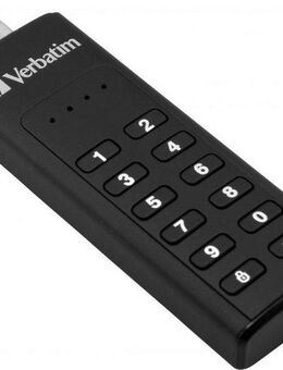 Verbatim Keypad Secure 32GB USB-Stick (USB 3.2, Lesegeschwindigkeit 160 MB/s)