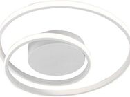 Reality Leuchten LED Deckenleuchte Zibal, Dimmfunktion, LED fest integriert, Warmweiß, Switch Dimmer, dimmbar über Wandschalter (100%/50%/25), Wohnzimmer