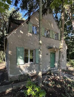 Originales Siedlungshaus mit besonderer Atmosphäre direkt am Grünzug - Kleinmachnow