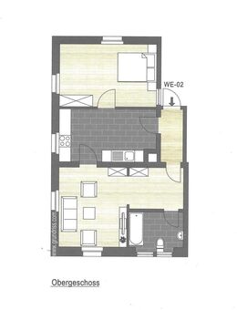 Zweizimmerwohnung zu vermieten - Oelsnitz (Erzgebirge)