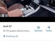 Audi Q7 50 TDI QUATTRO Alu22+Panor+7Sitzer+Sthz - Duisburg