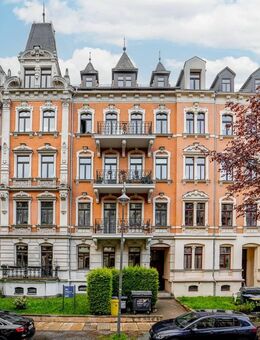 Rarität im Denkmal - geräumige Familienwohnung mit Balkon und Kachelofen am Kaßberg. - Chemnitz